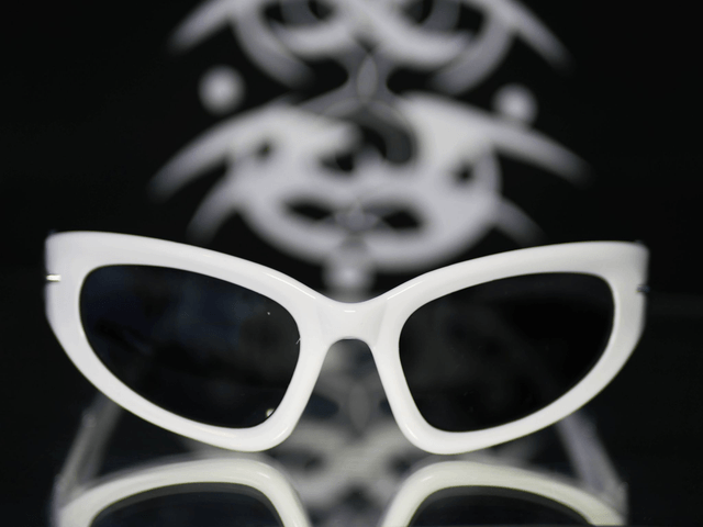 Lunette blanche STARS 