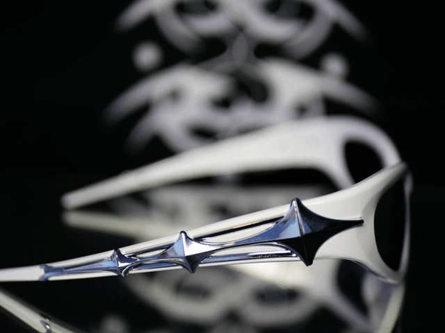 Lunette blanche STARS 